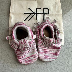 Freshly Picked New Limited Edition Pink Tie Dye Girl's Moccasins Sizes